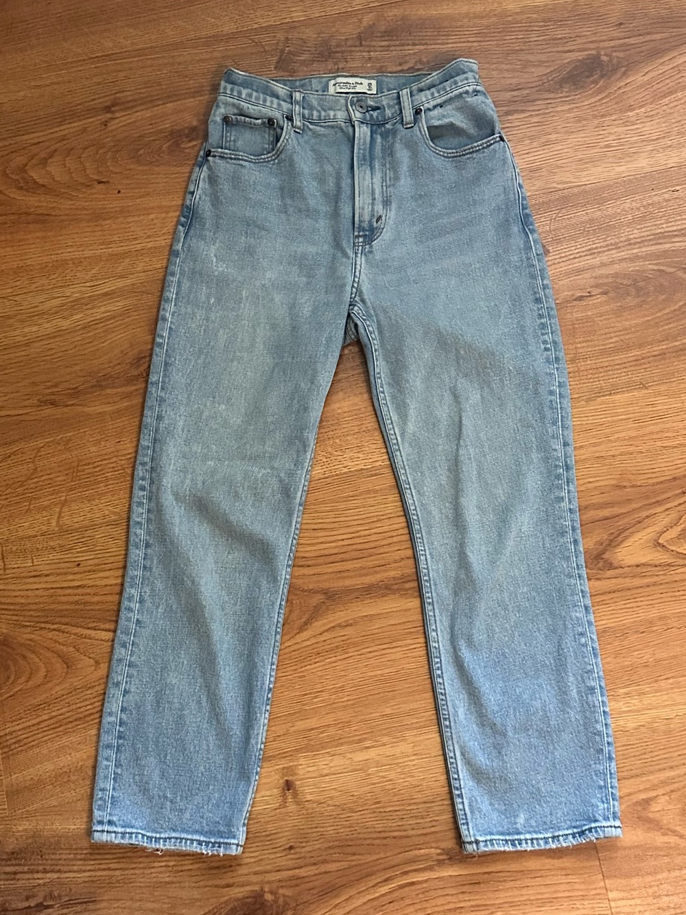 Abercrombie & Fitch Light Blue Straight Jeans